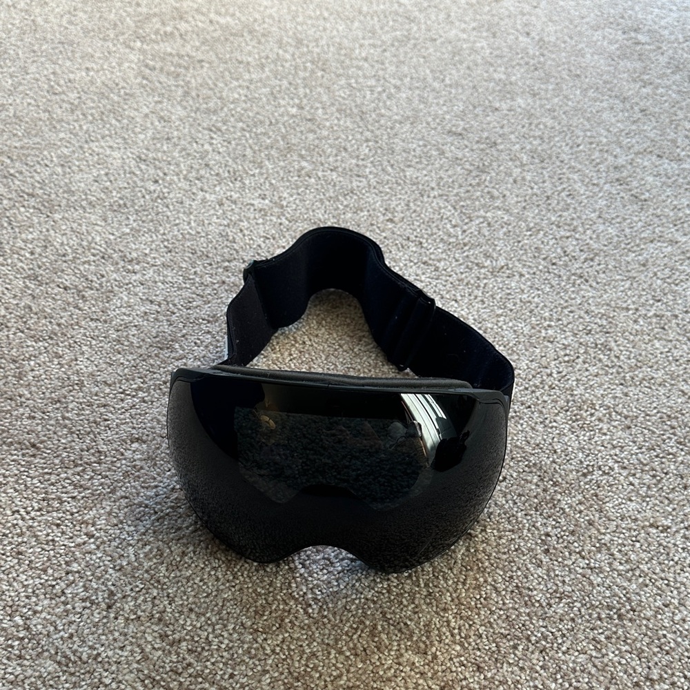 Black Ski Goggles